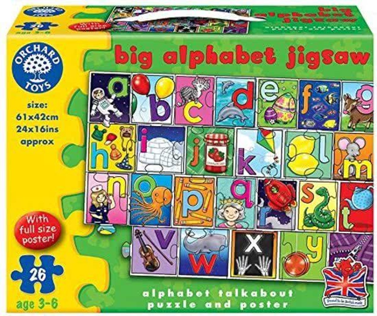 Orchard Toys - Puzzel - Alfabet - 26st.