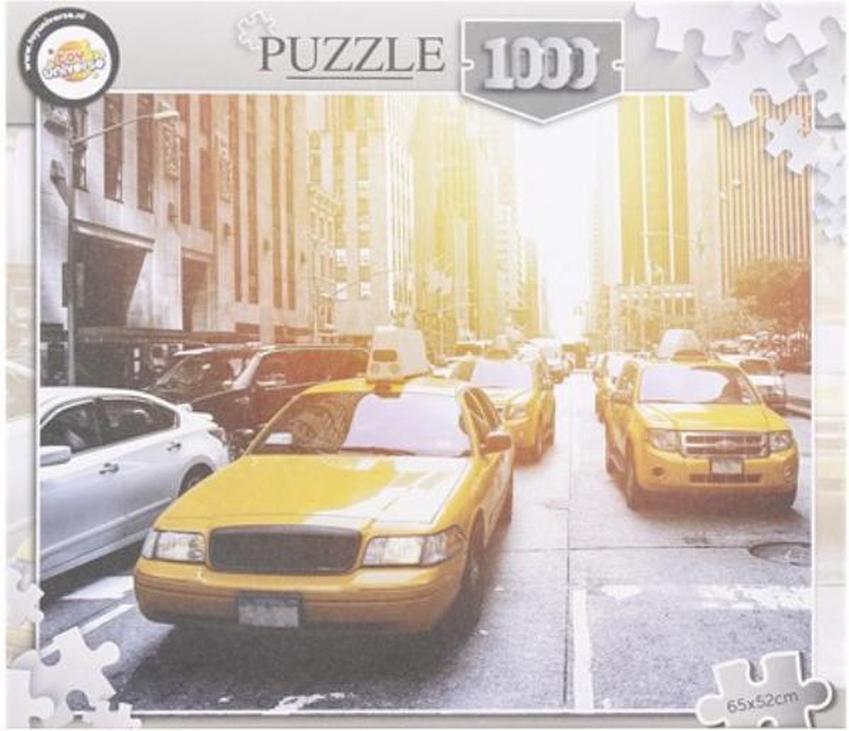 Puzzel 1000 stukjes TAXI