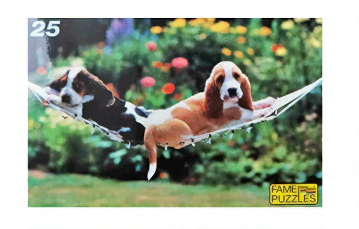 Jins Legpuzzel Honden 25 Stuks Multicolor