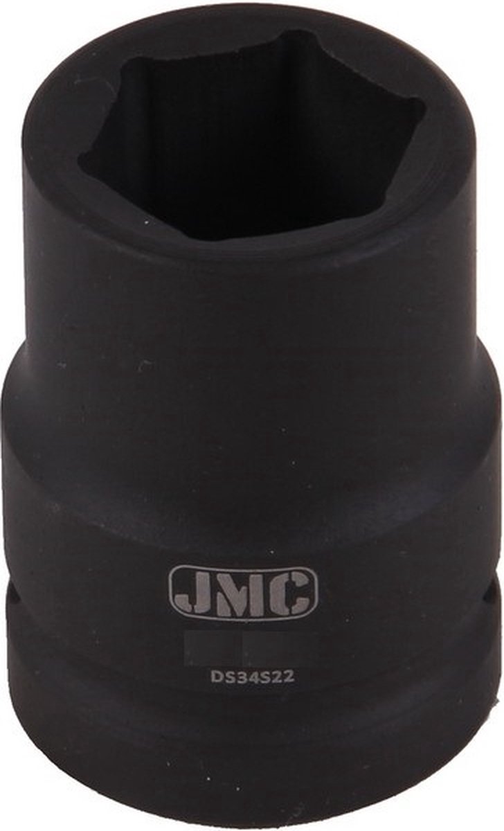 zeskant krachtdop 22 mm - 3/4 duims aansluiting - slagdop - impact dop - rateldop - dop - jmc