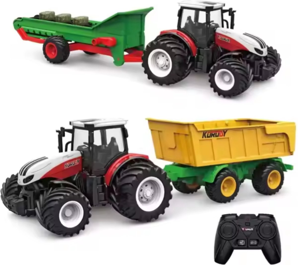 JMKA tractor speelgoed- tractor- boerderij speelgoed- boerderij- traktor- tractor speelgoed- tractor speelgoed met afstandsbediening