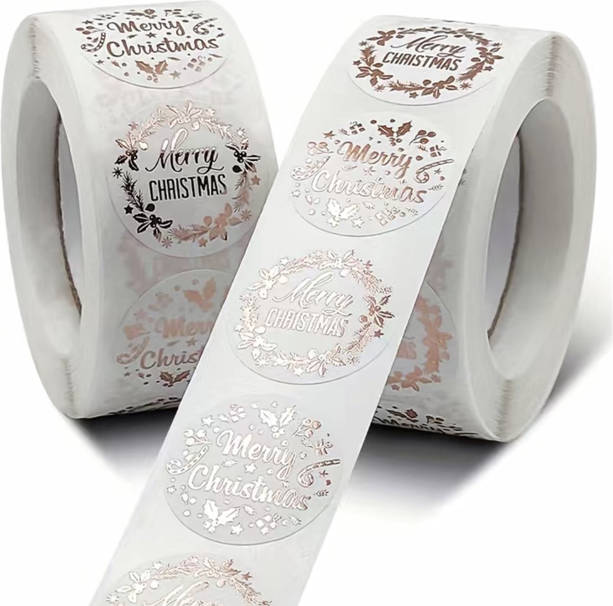 25 x stickers Merry christmas