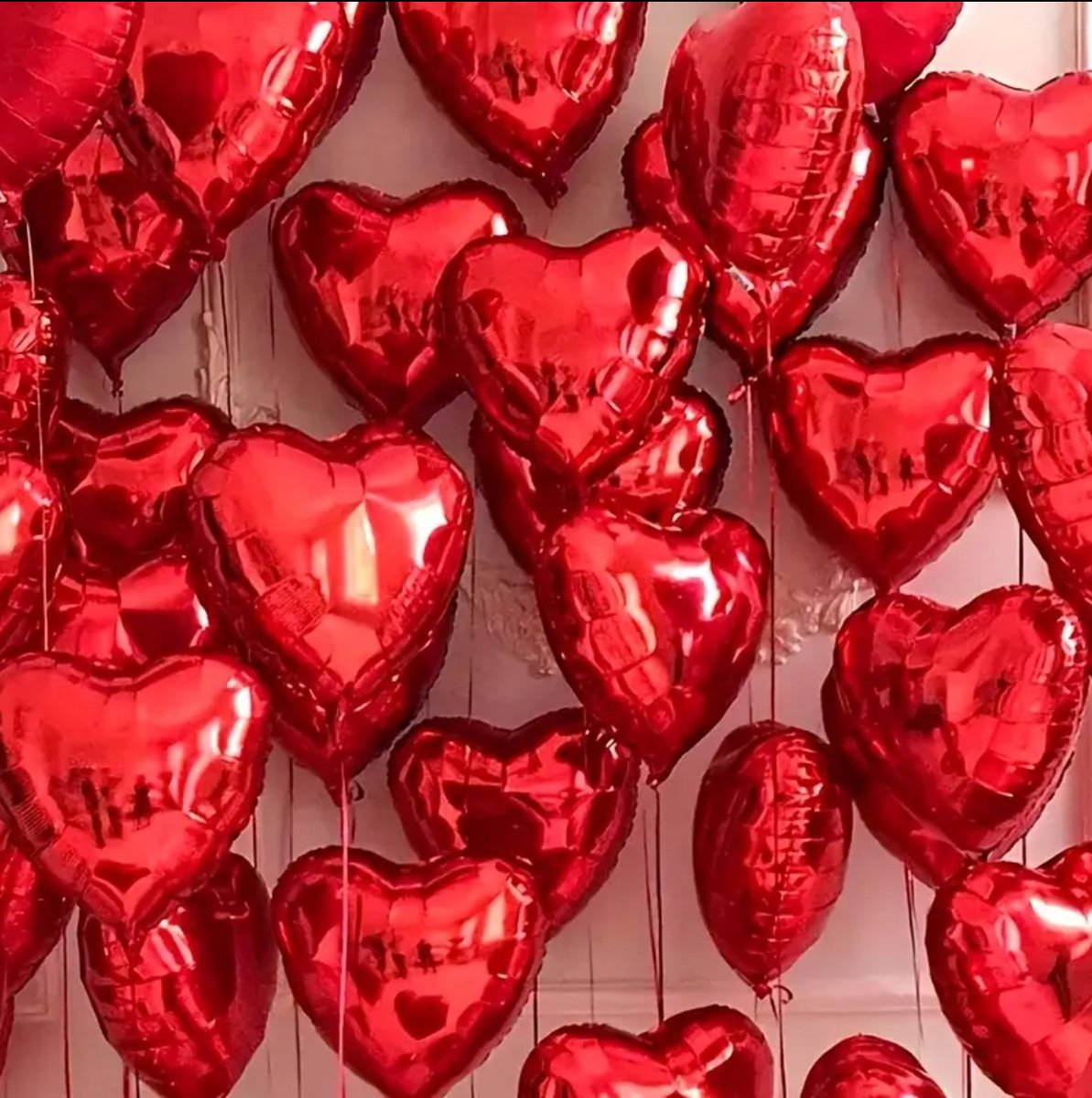 50 stuks hartjes ballonnen rood - 25 cm - liefde - romantisch - huwelijk - aanzoek - jubileum- trouwen - verjaardag - feest - hotelkamer