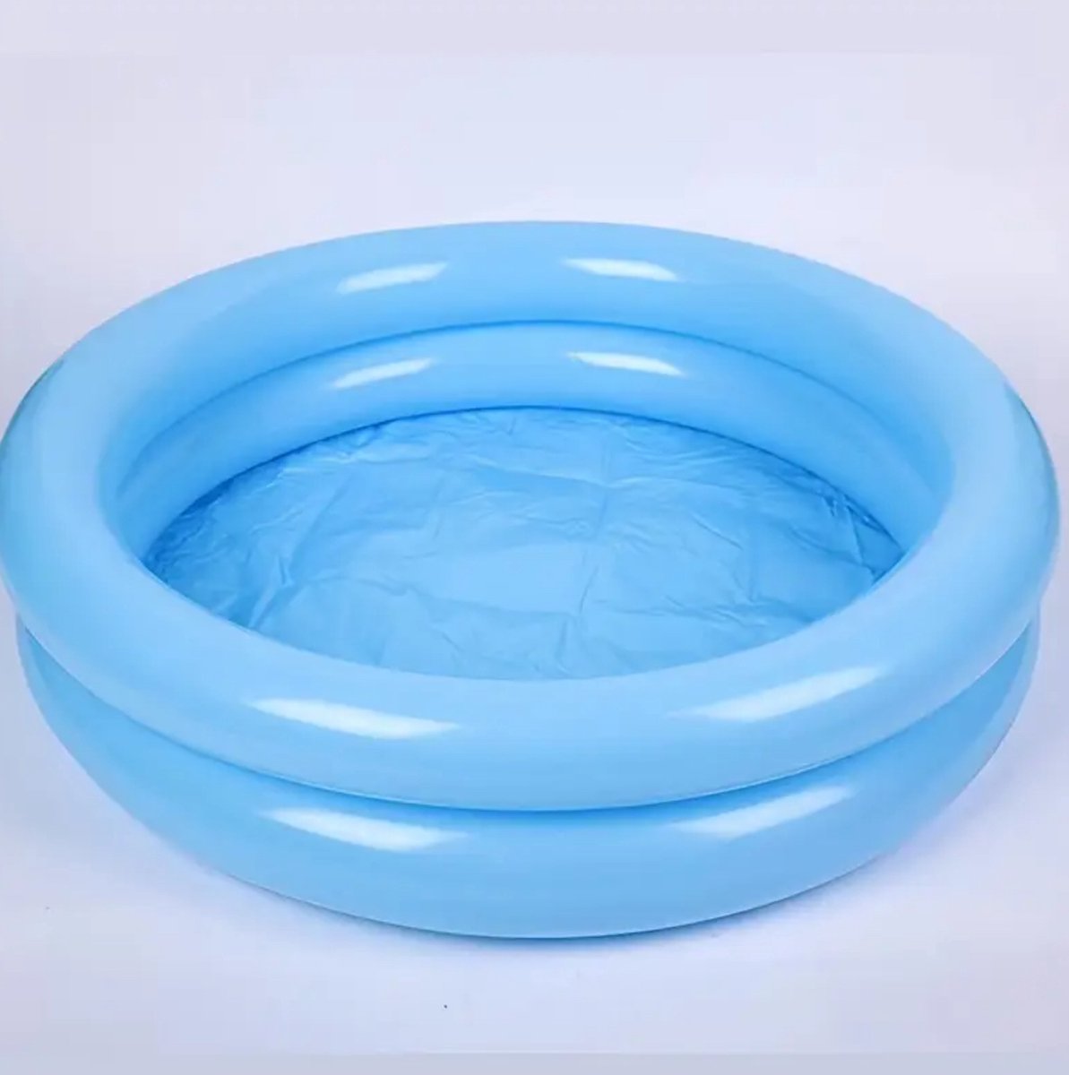 Baby zwembadje 60 cm blauw - baby - zwemmen - zon - zomer - badje - spelen - dreumes - kinderen
