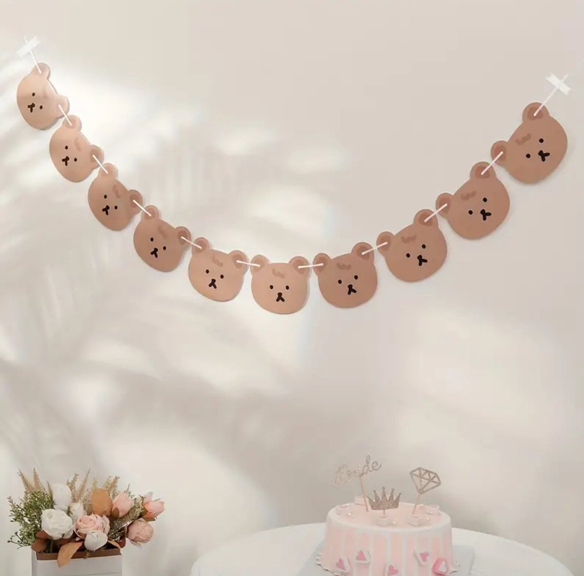 Slinger beertjes - verjaardag - babyshower - genderreveal - party