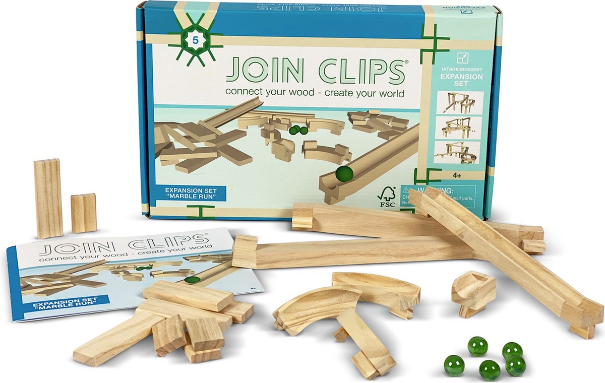 JOIN CLIPS EXPANSION SET MARBLE RUN