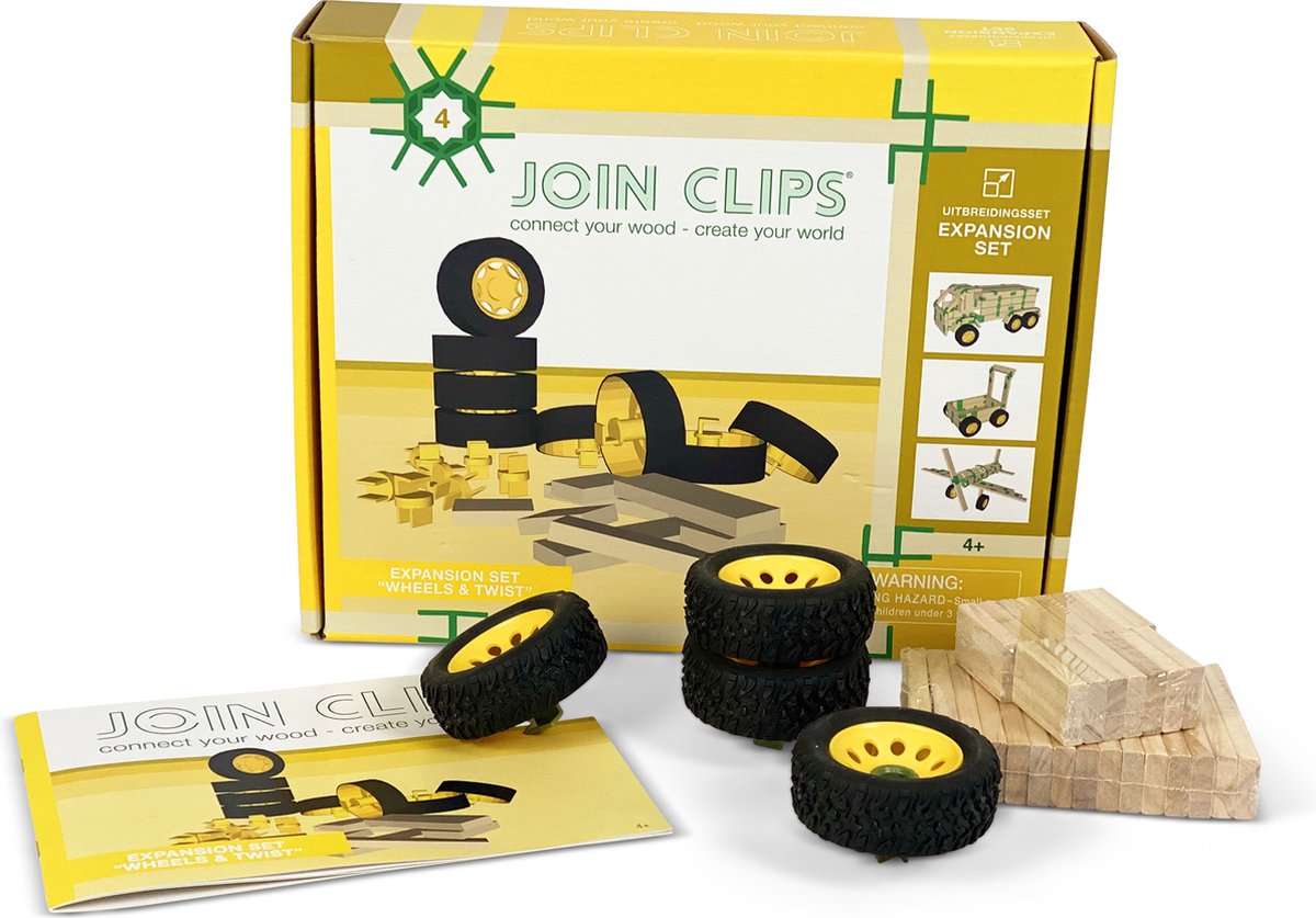  ®: Uitbreidingsset WIELEN EN DRAAIERS - voertuigen - molens bouwen