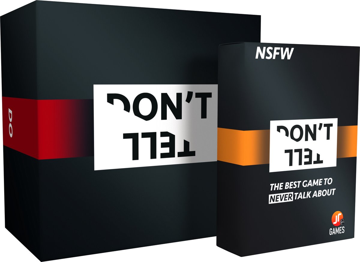 DONT TELL COMBI PACK - Partyspel - Combipakket - Engelstalig