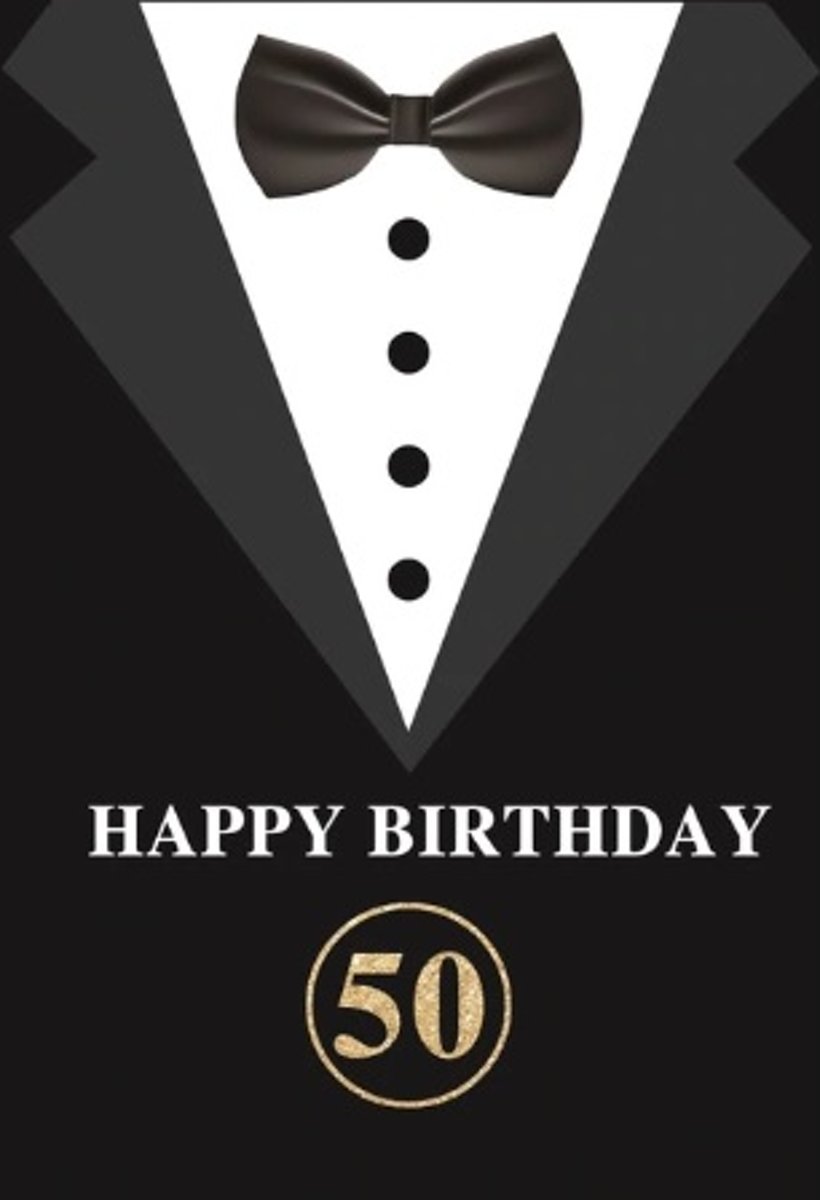 Verjaardag - Versiering - Wanddoek van Polyester - 80cm(b)x120cm(h) - Man - 50 jaar - Abraham