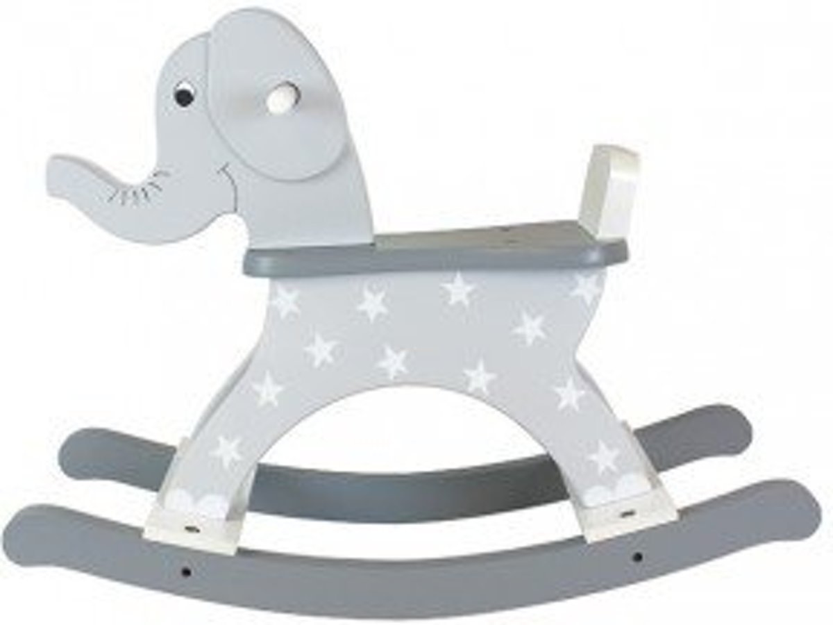 Houten Schommeldier Olifant Jabadabado