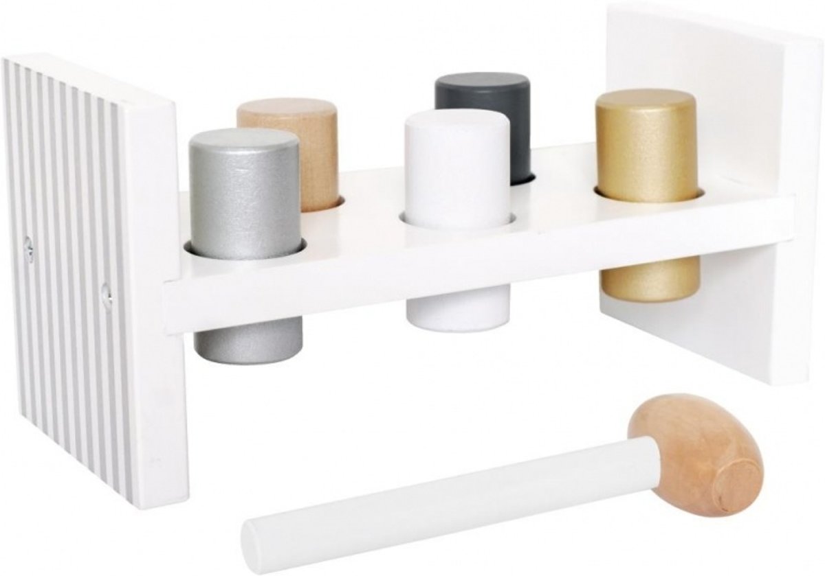 JaBaDaBaDo - Hamerbank - Goud/zilver/wit