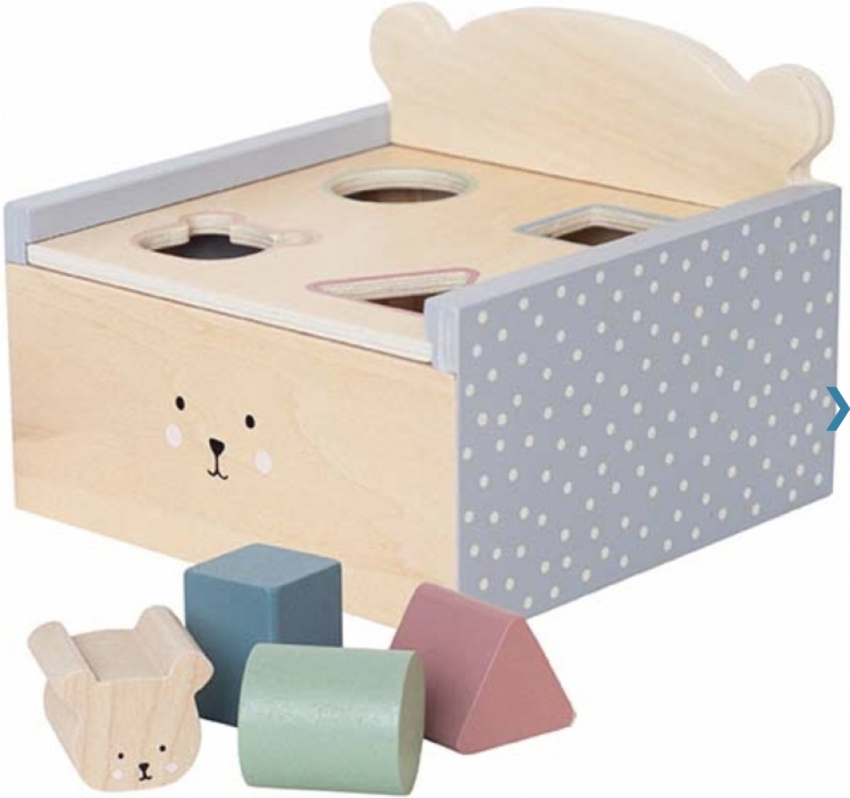   – Houten sorteervorm Teddy