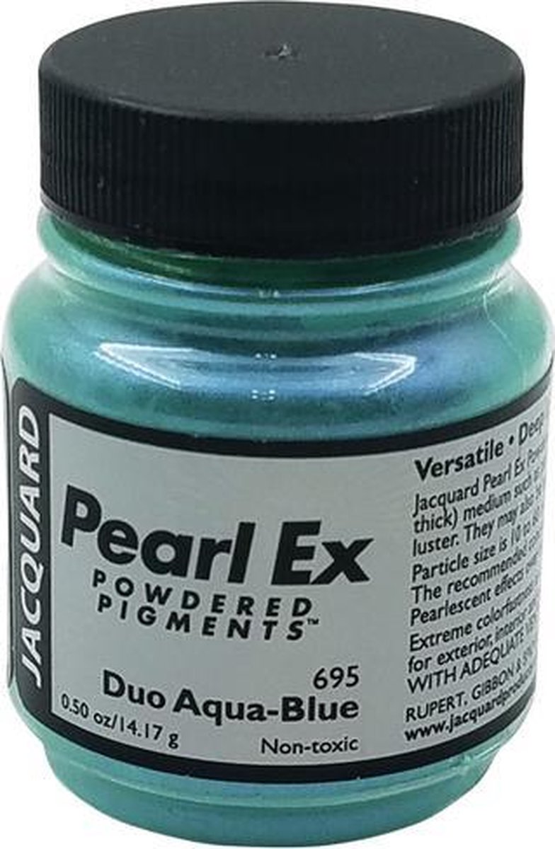   Pearl Ex Pigment 14 gr Duo Aqua Blauw
