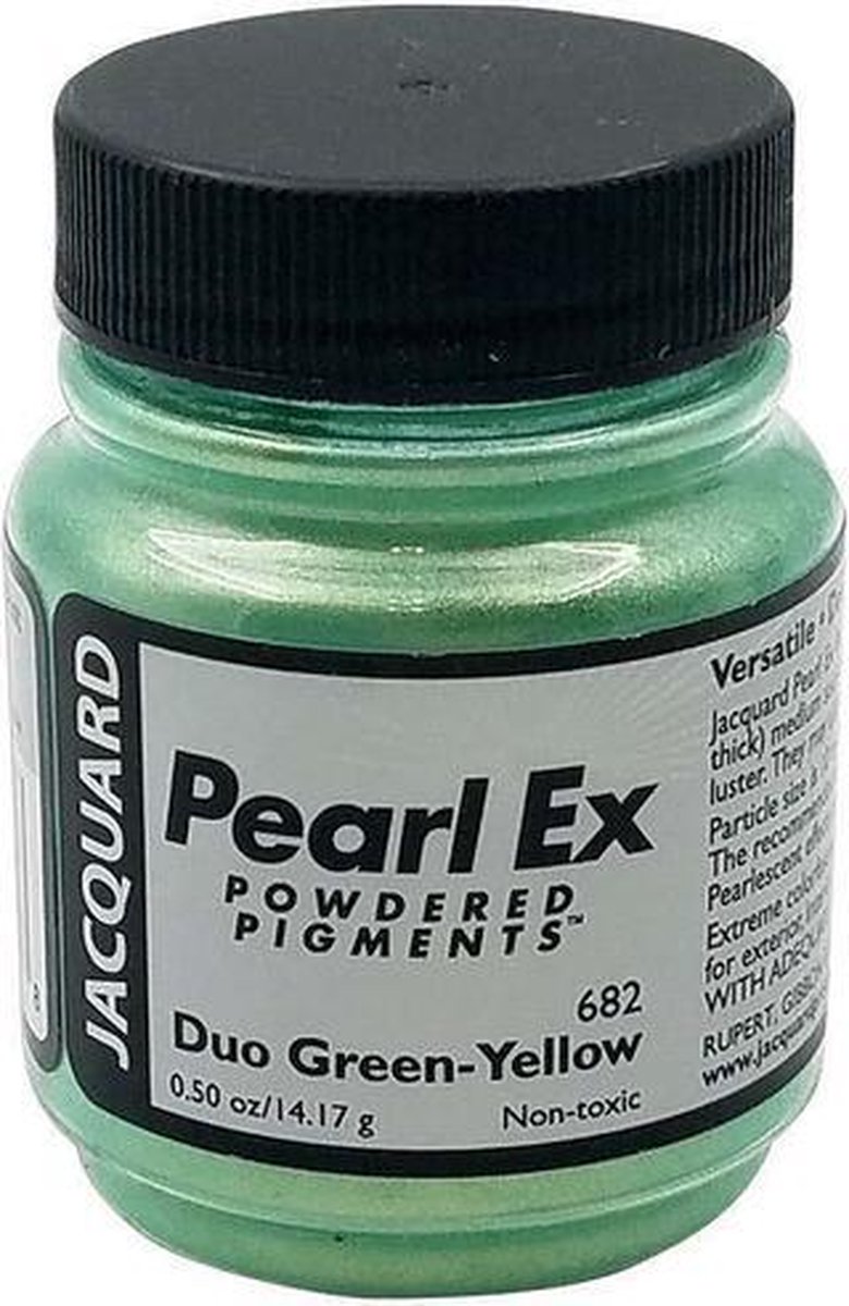   Pearl Ex Pigment 14 gr Duo Groen Geel
