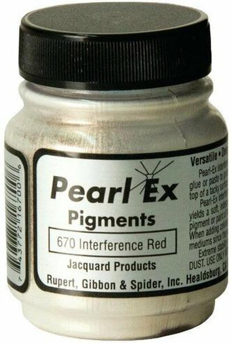   Pearl Ex Pigment 14 gr Interferentie Rood