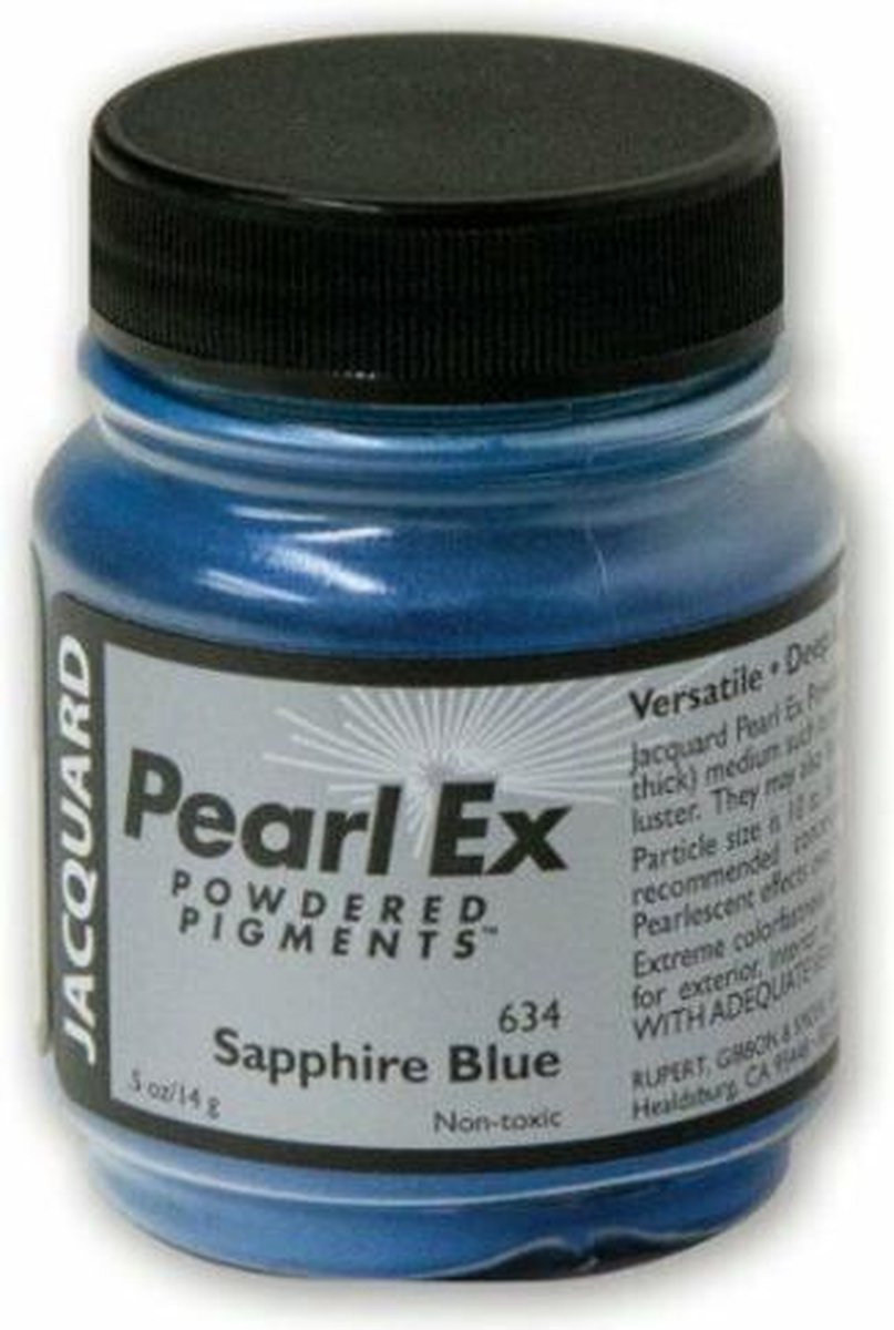   Pearl Ex Pigment 14 gr Saffier Blauw