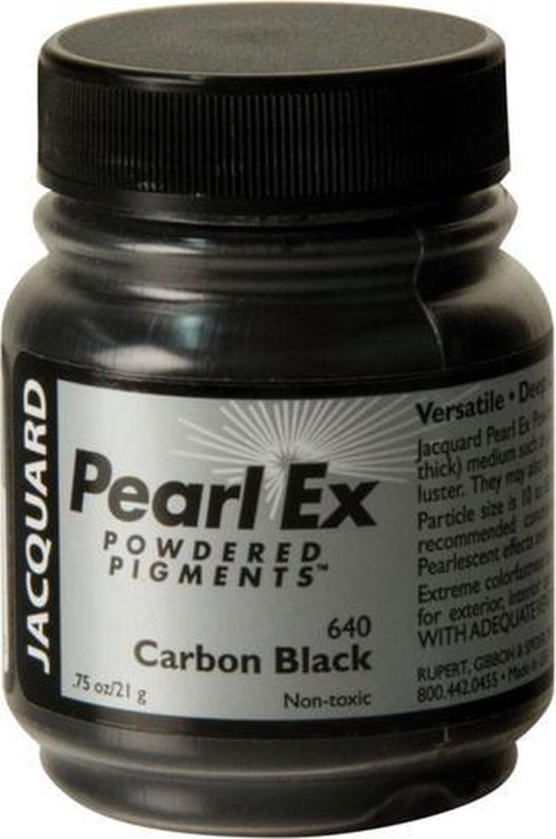   Pearl Ex Pigment 21 gr Carbon Zwart