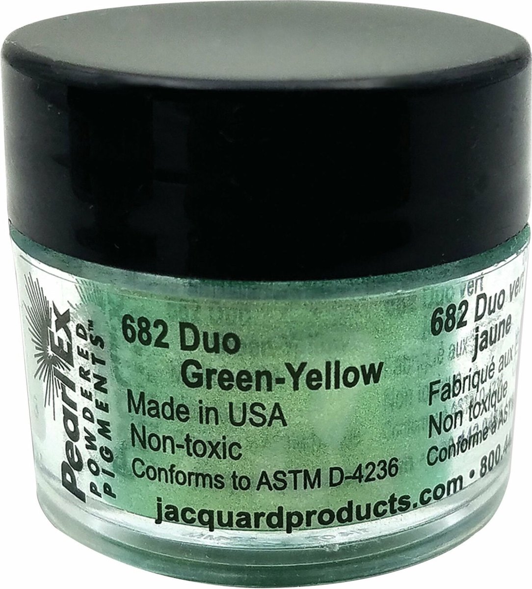 Jacquard pigment speelgoed Pearl Ex 3 gr Duo groen geel creatief.