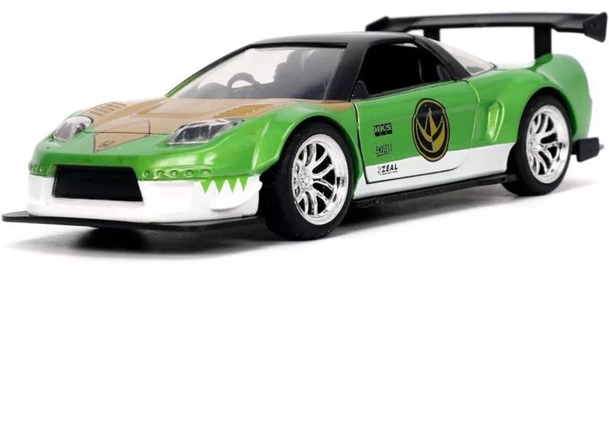 Green Power Ranger + Honda NSX modelauto 1:32