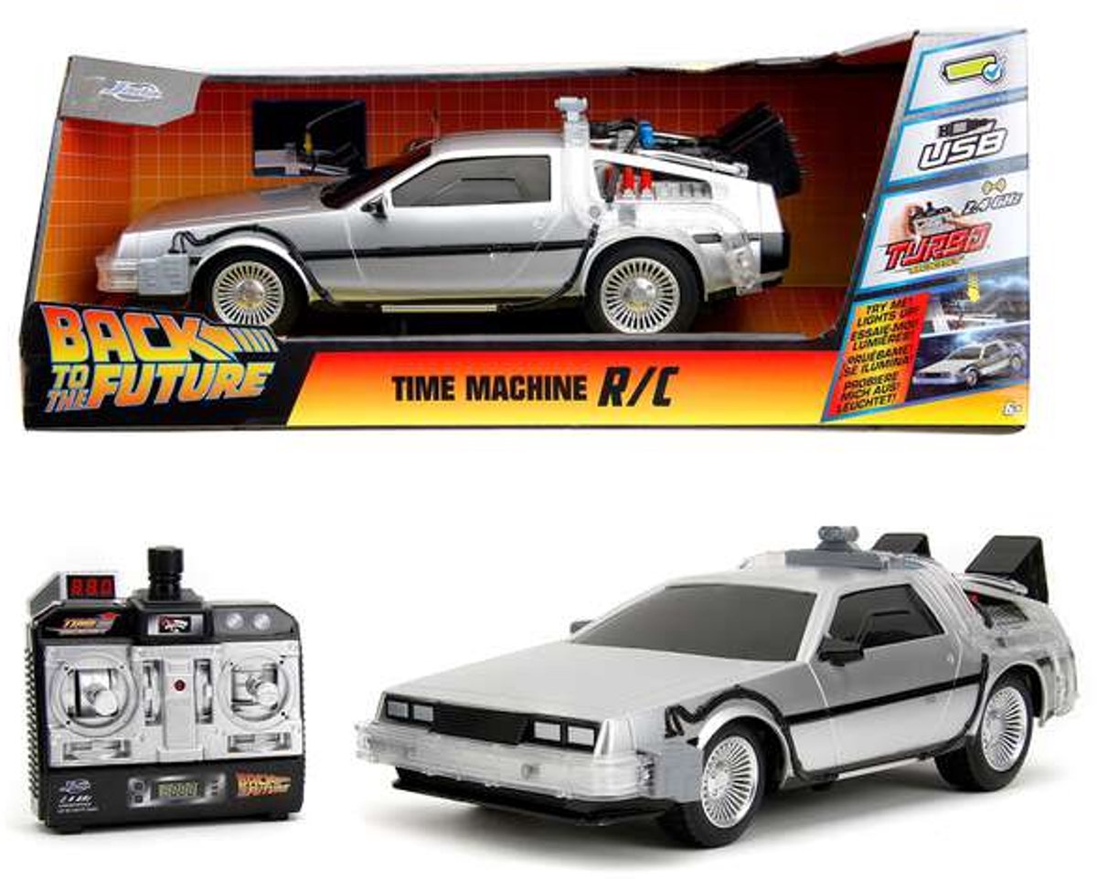 Jada Toys - RC Back to the Future Time Machine 1:16 - 9334627314R00