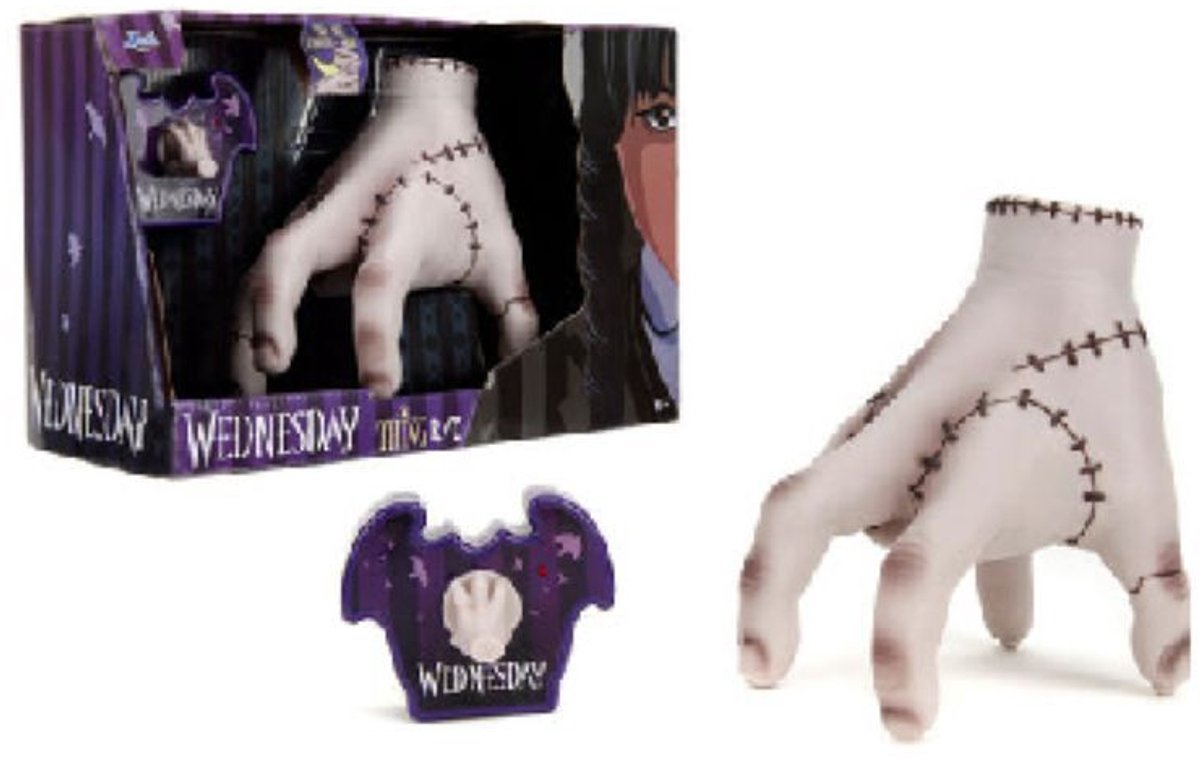 Wednesday RC Thing - Geanimeerde kruipende hand