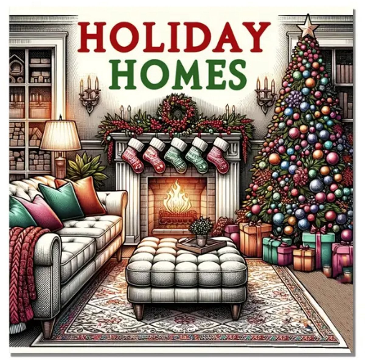 Kerst Kleurboek voor Volwassenen - Kleurboek kerst - Kleuren en Ontspanning