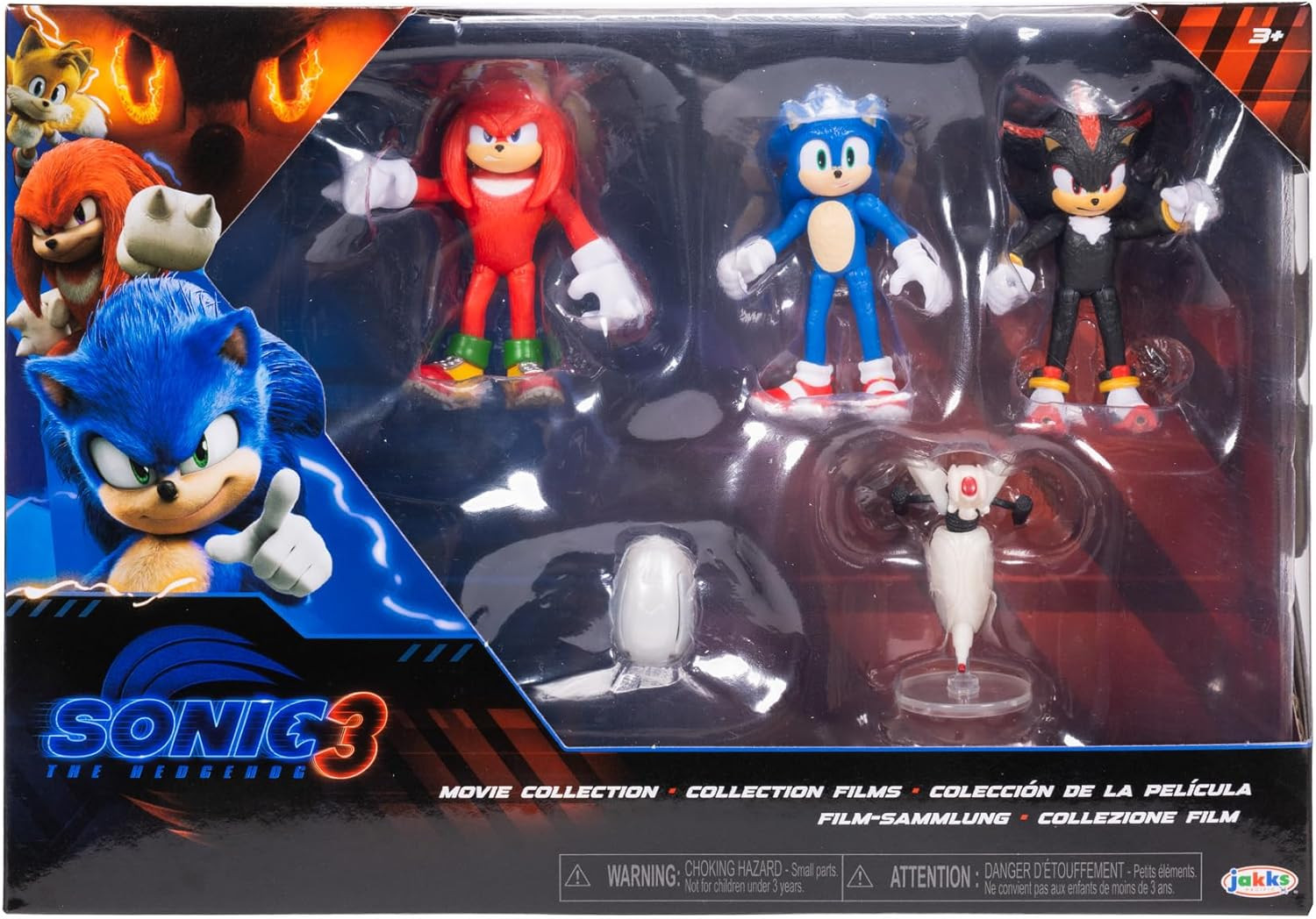 Sonic 3 the Movie Figure - 5 Pack