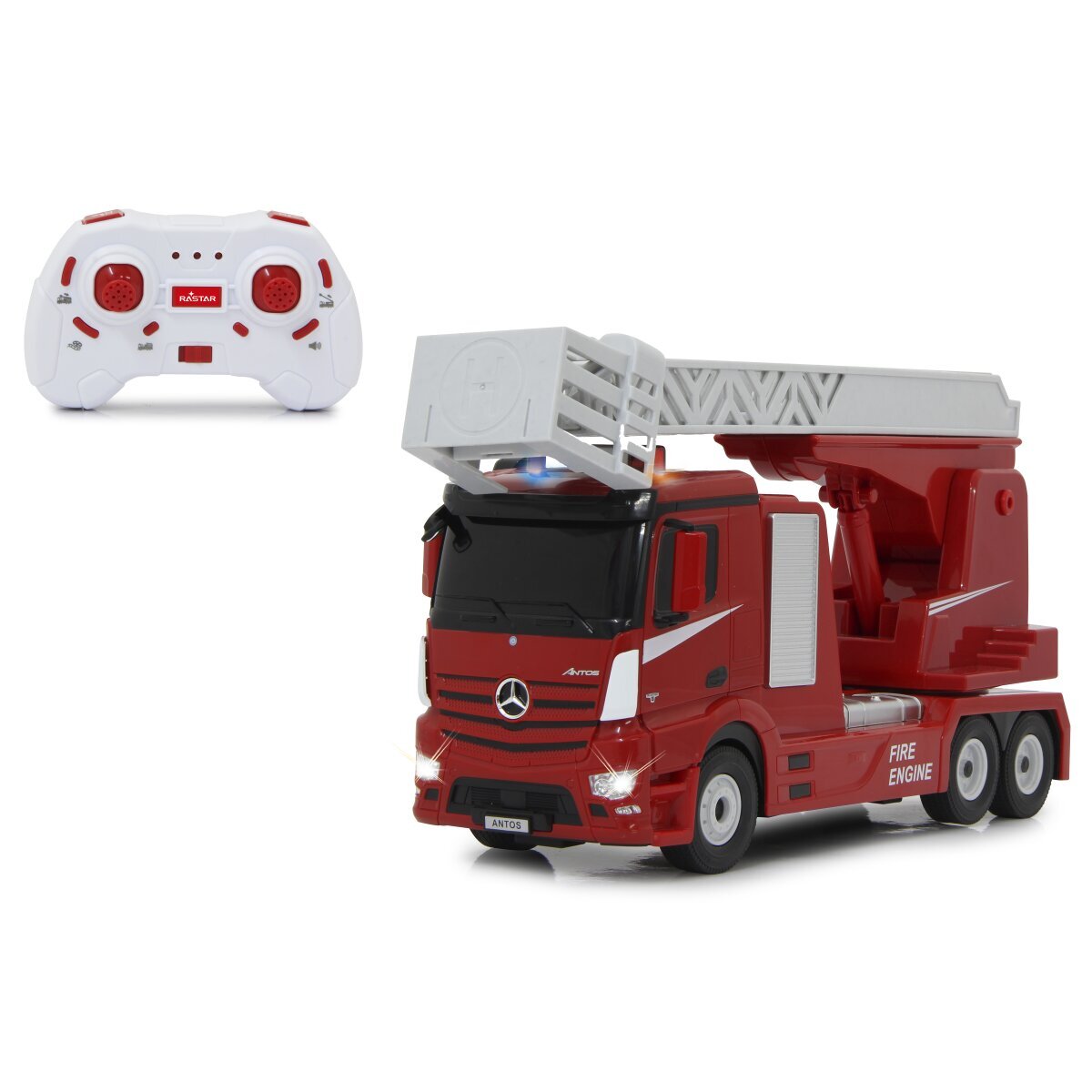 Jamara Brandweer draaitafelladder Mercedes-Benz Antos 1:24 2,4GHz
