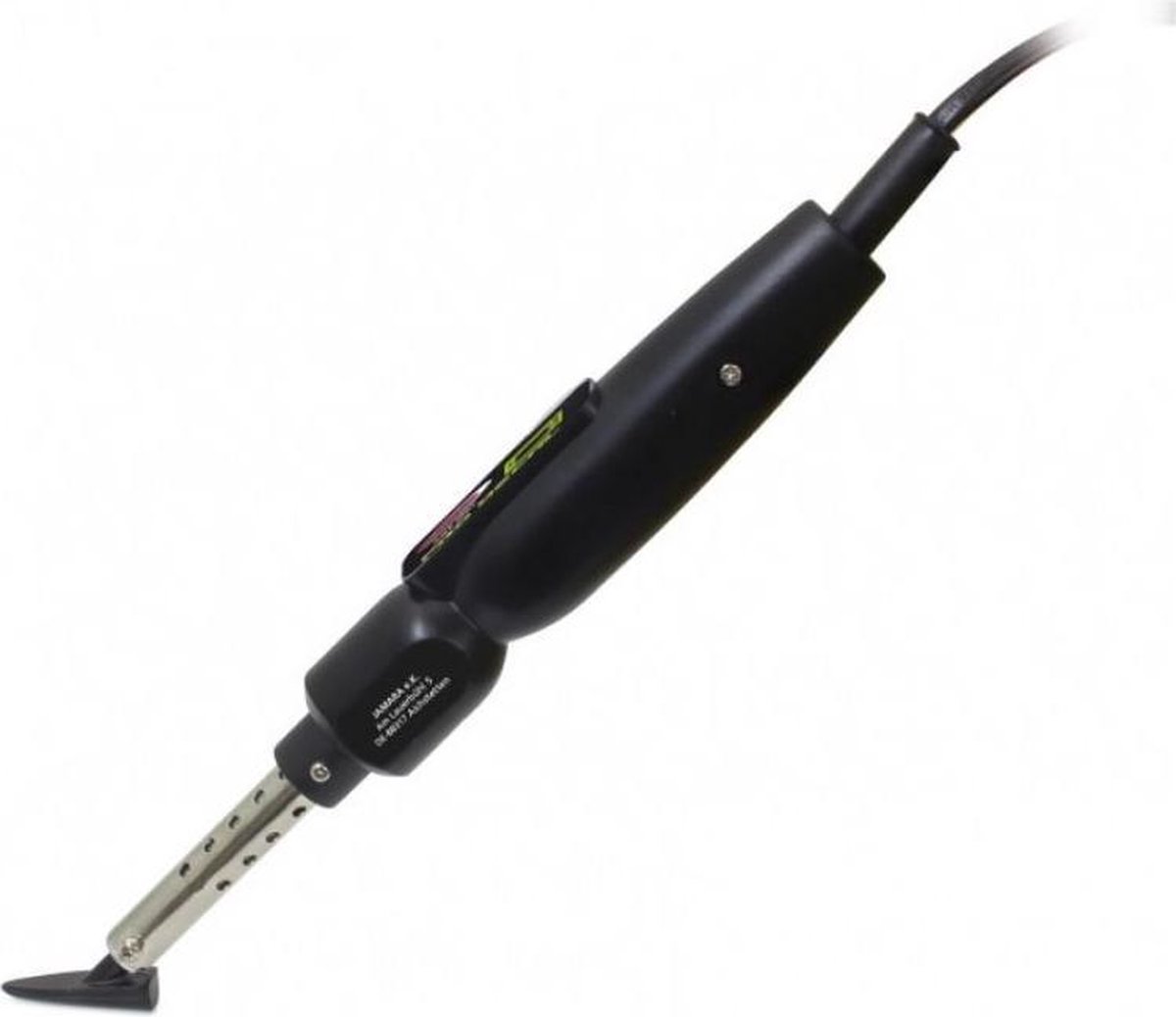   Foliestrijkijzer Pro Decal 220/240v Zwart/zilver 3-delig