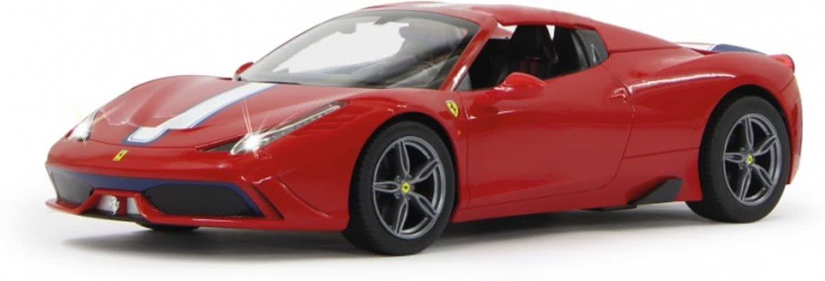 Jamara RC Ferrari 458 Speciale A Cabrio Schaal 1:14 met inklapbaar dak Rood