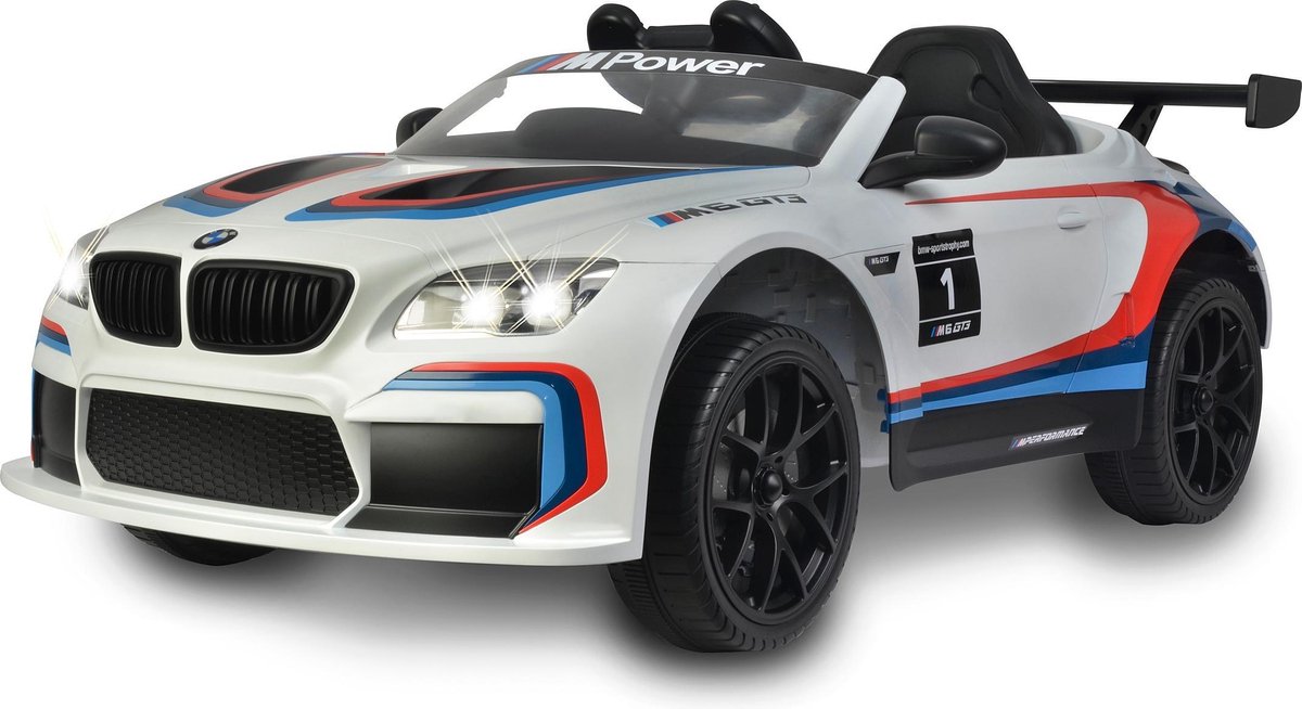 Jamara Ride-on Bmw M6 Gt3 - Accuvoertuig - Unisex - Wit