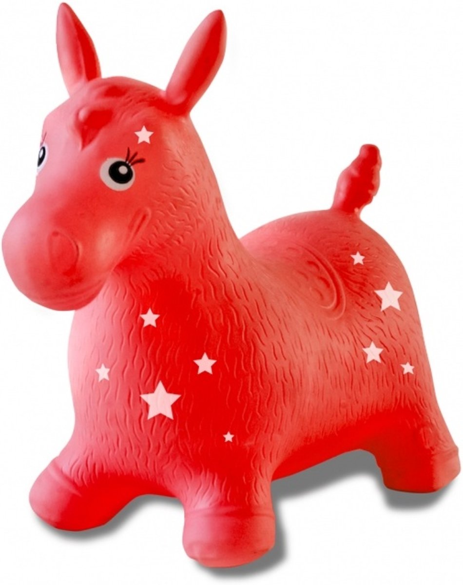   Skippydier Paard Rood Junior 57 Cm