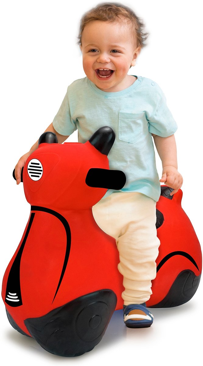   Stuiterscooter 50 Cm Rood