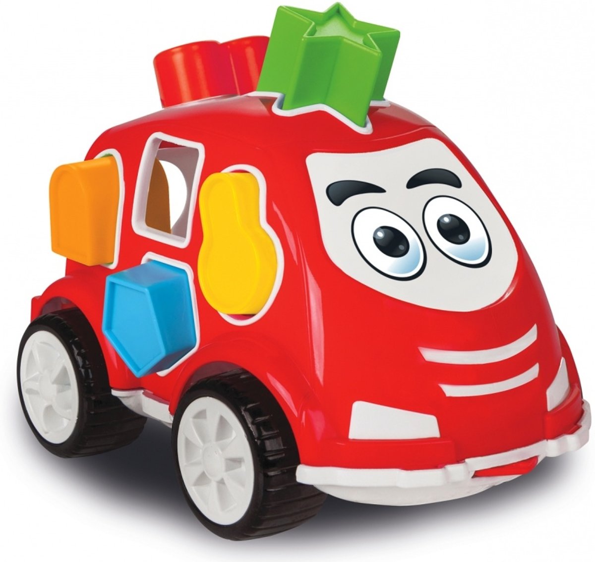   Vormendoos Auto Rood Junior 21 Cm