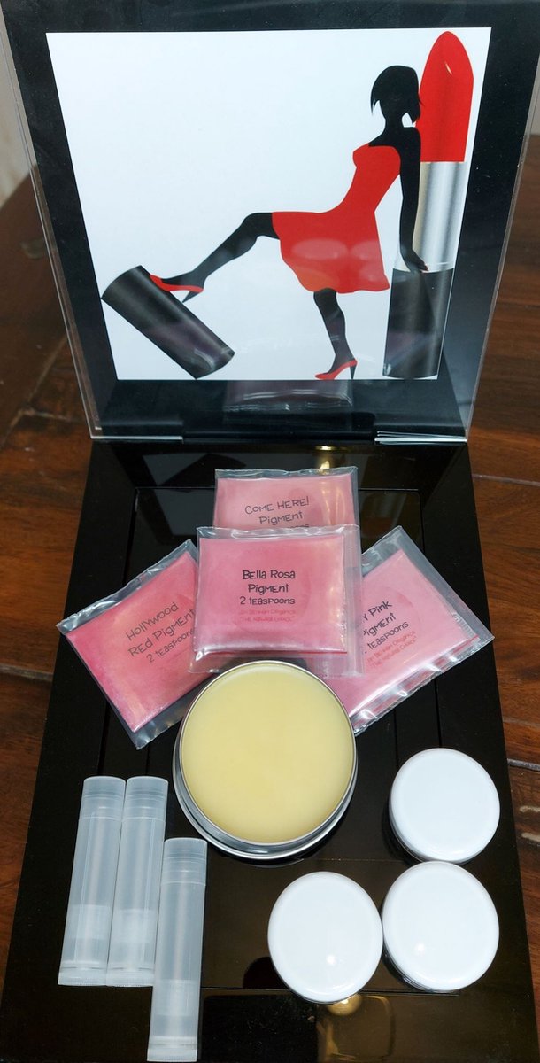 DIY Lipstick Making Craft Kit - 100% Natural for both Children & Adults