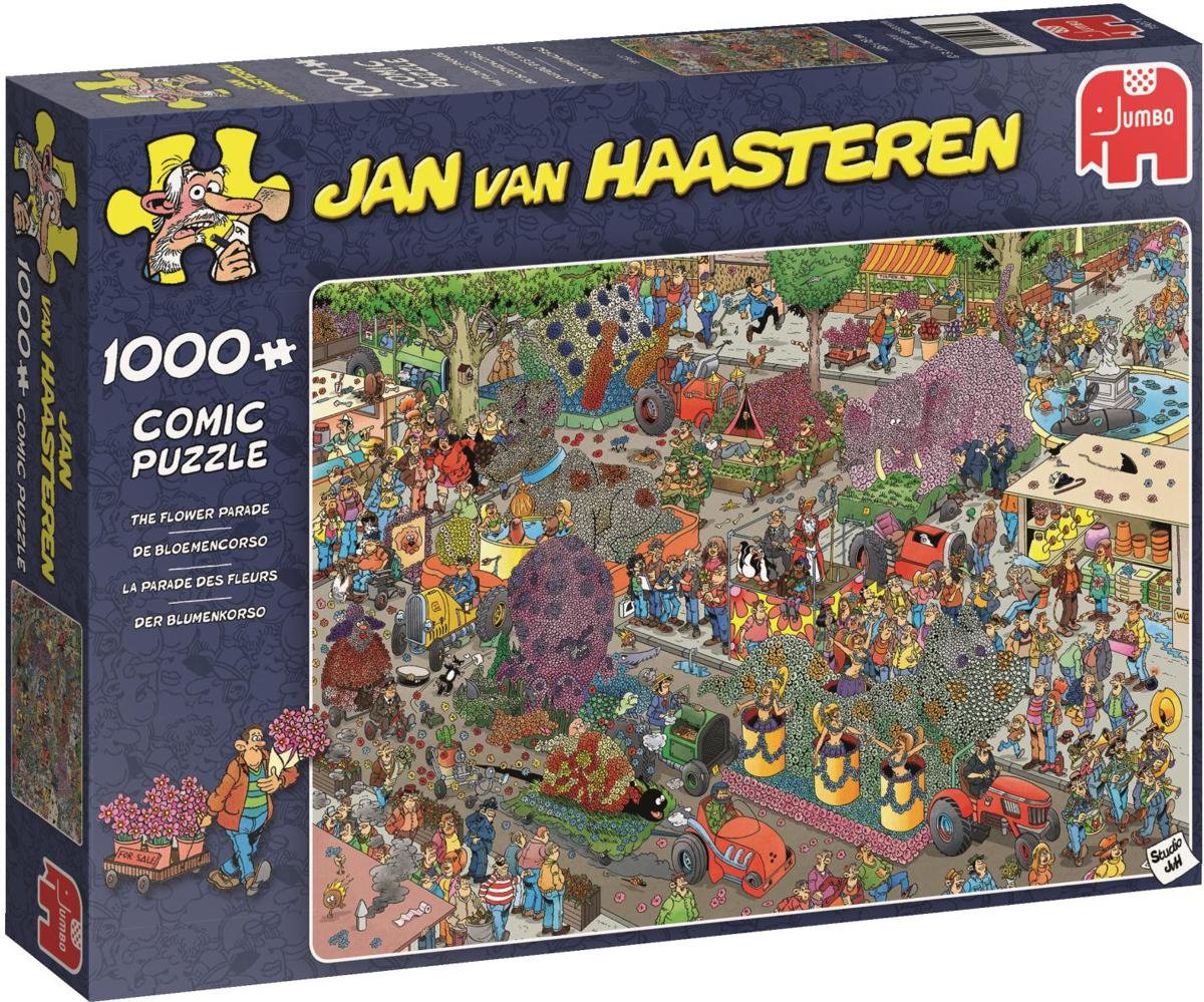 De Bloemencorso Jan van Haasteren Puzzel 1000 Stukjes