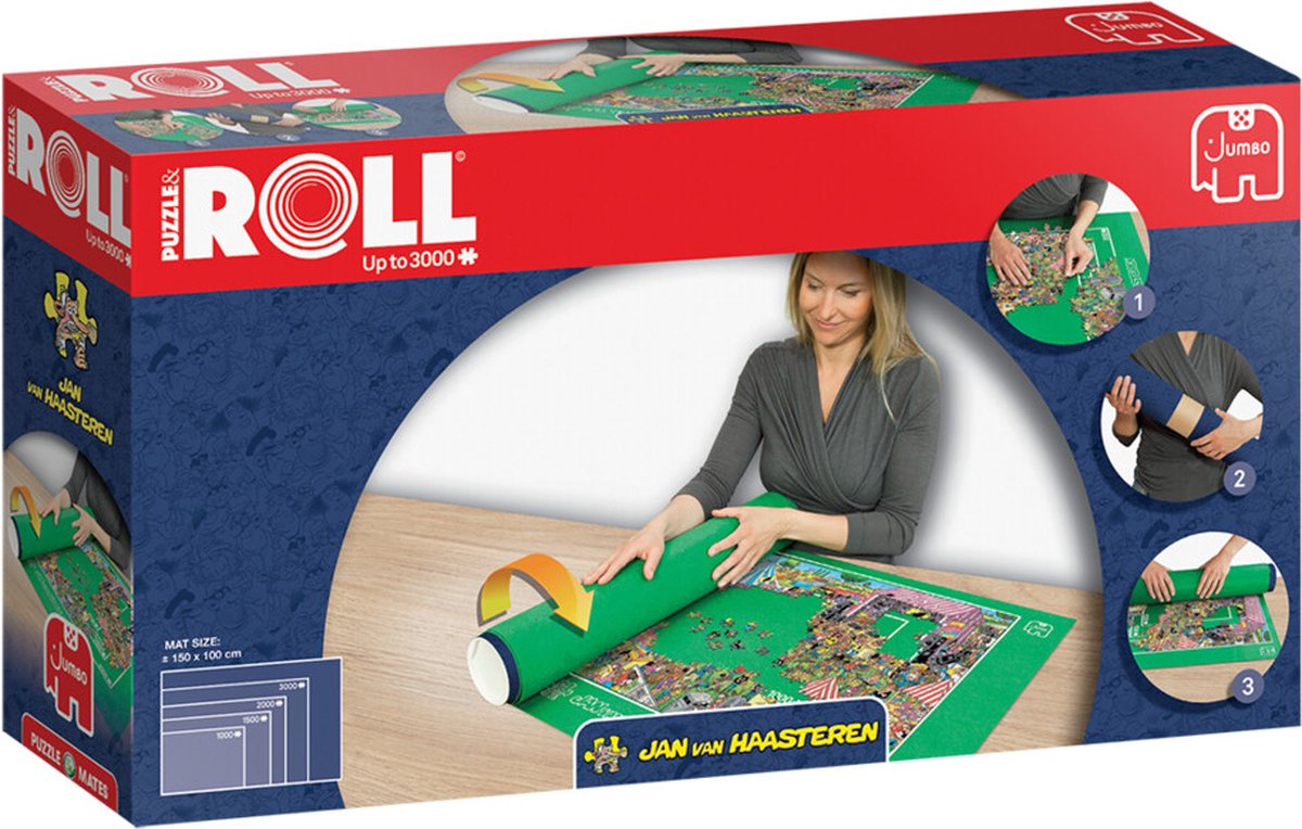 Jan Van Haasteren Puzzel & Roll Up Puzzelmat Tot 3000 stukjes