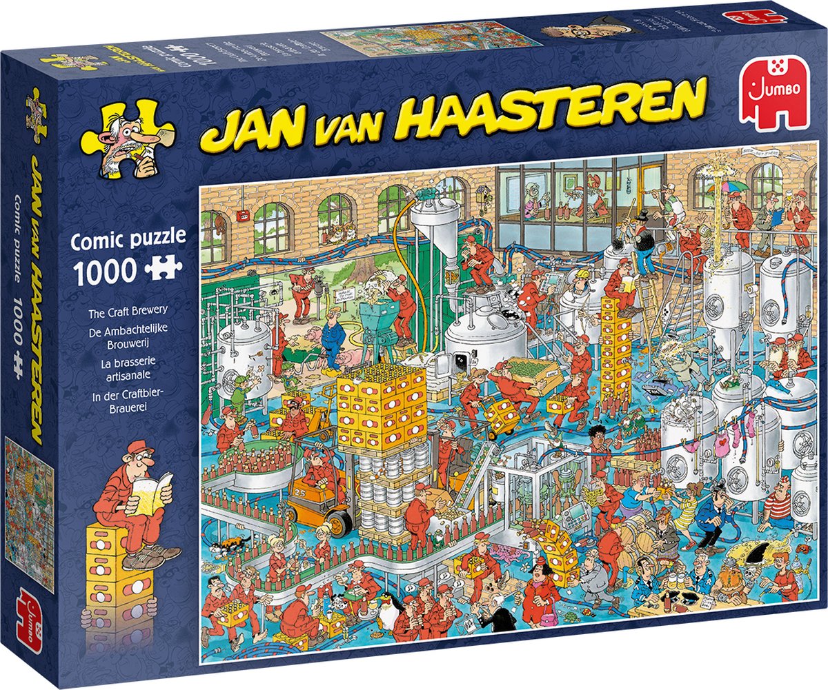 Jan van Haasteren De Ambachtelijke Brouwerij puzzel - 1000 stukjes