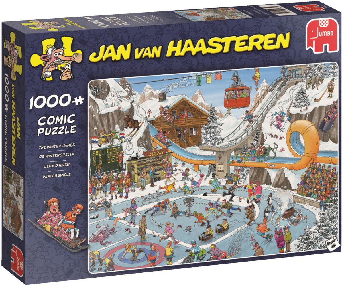 Jan van Haasteren De Winterspelen Puzzel 1000 Stukjes