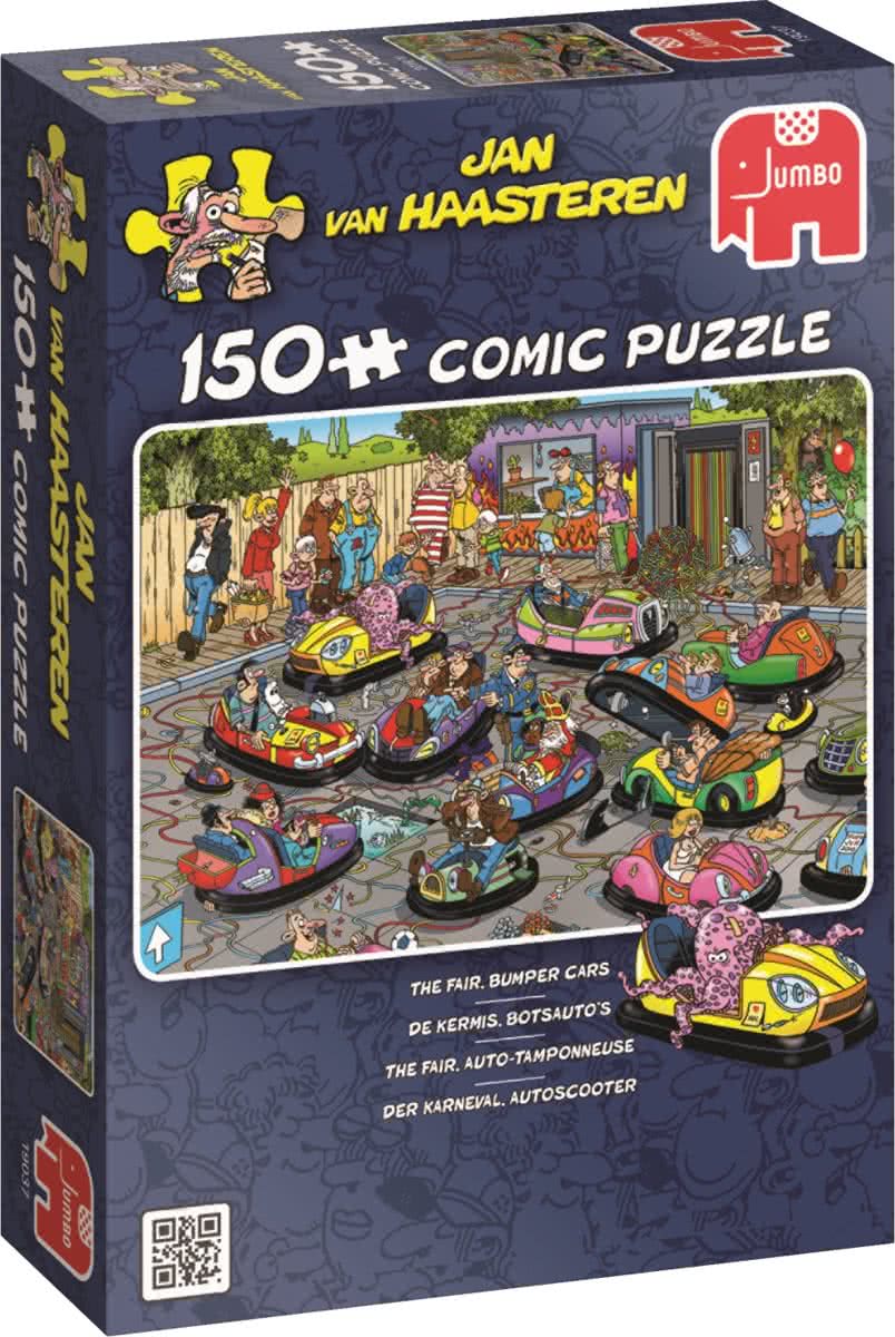 Jan van Haasteren De kermis, botsautos - Puzzel 150 stukjes