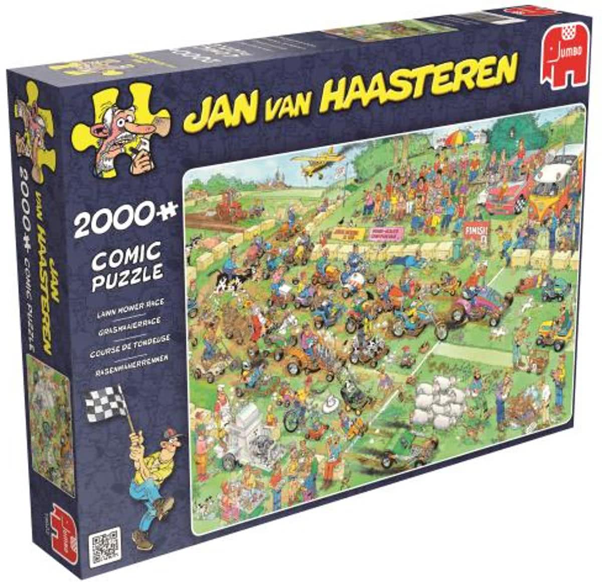 Jan van Haasteren Grasmaaierrace - Puzzel 2000 stukjes