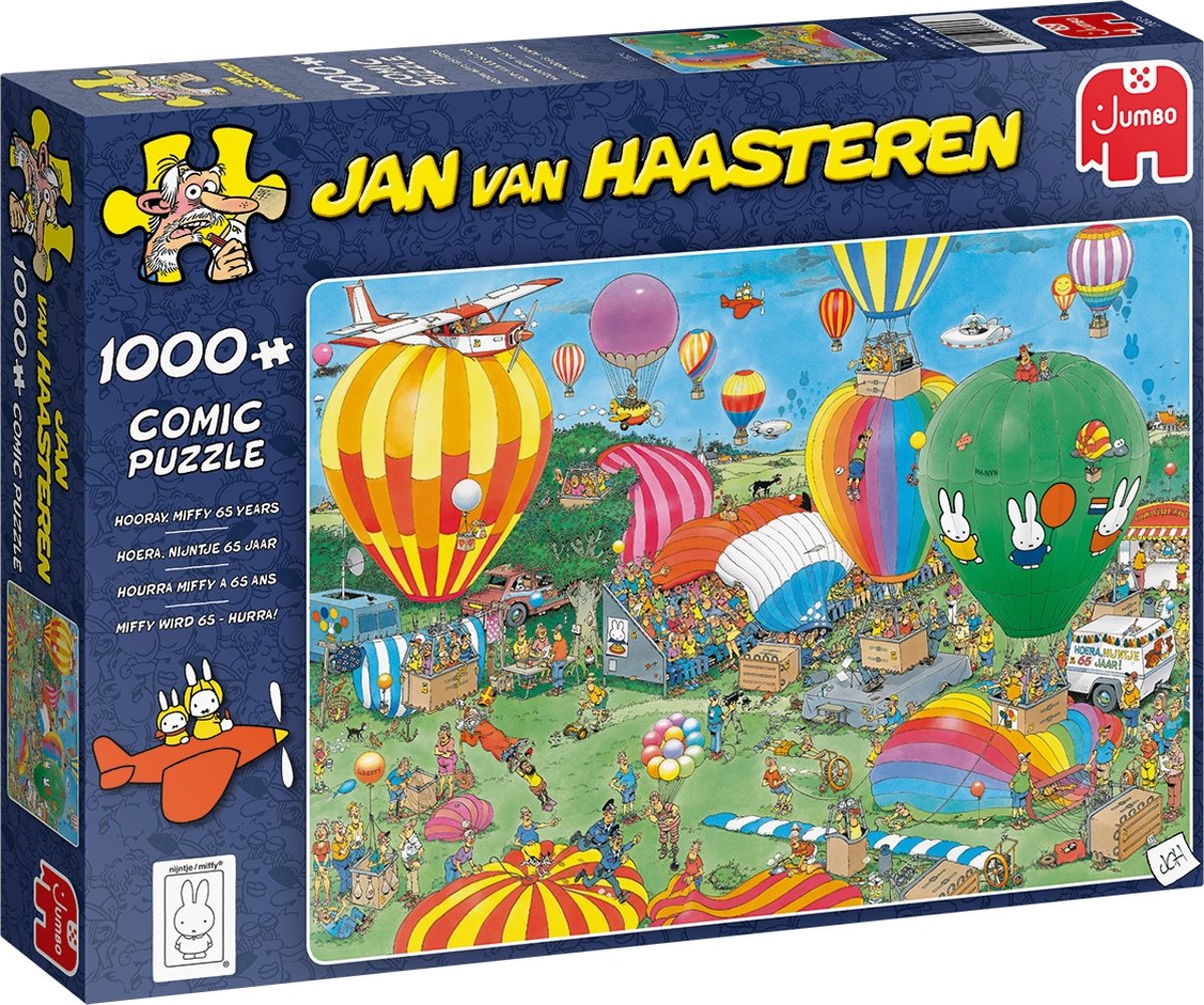 Jan van Haasteren Hoera! Nijntje 65 Jaar Legpuzzel 1000 Stukjes