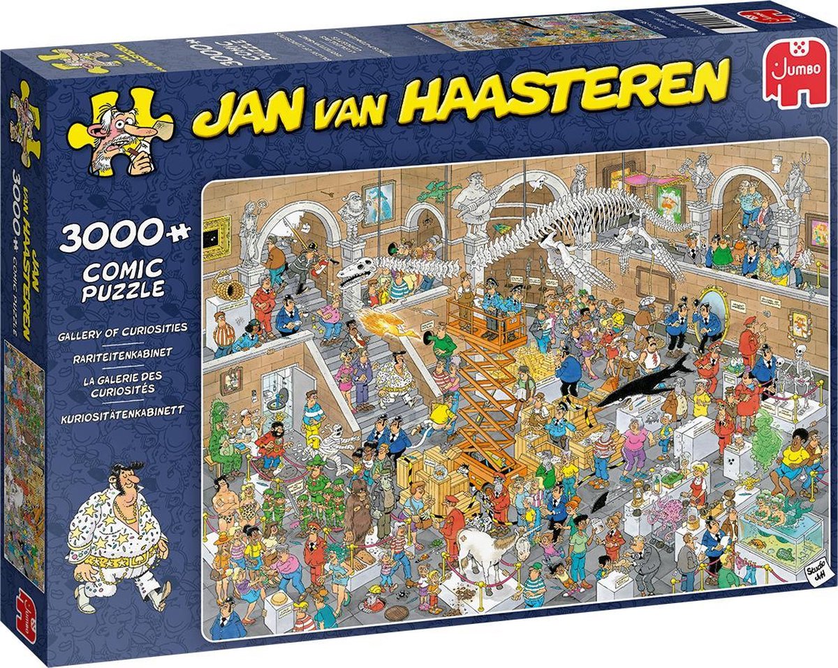 Jan van Haasteren Rariteitenkabinet - Legpuzzel - 3000 stukjes