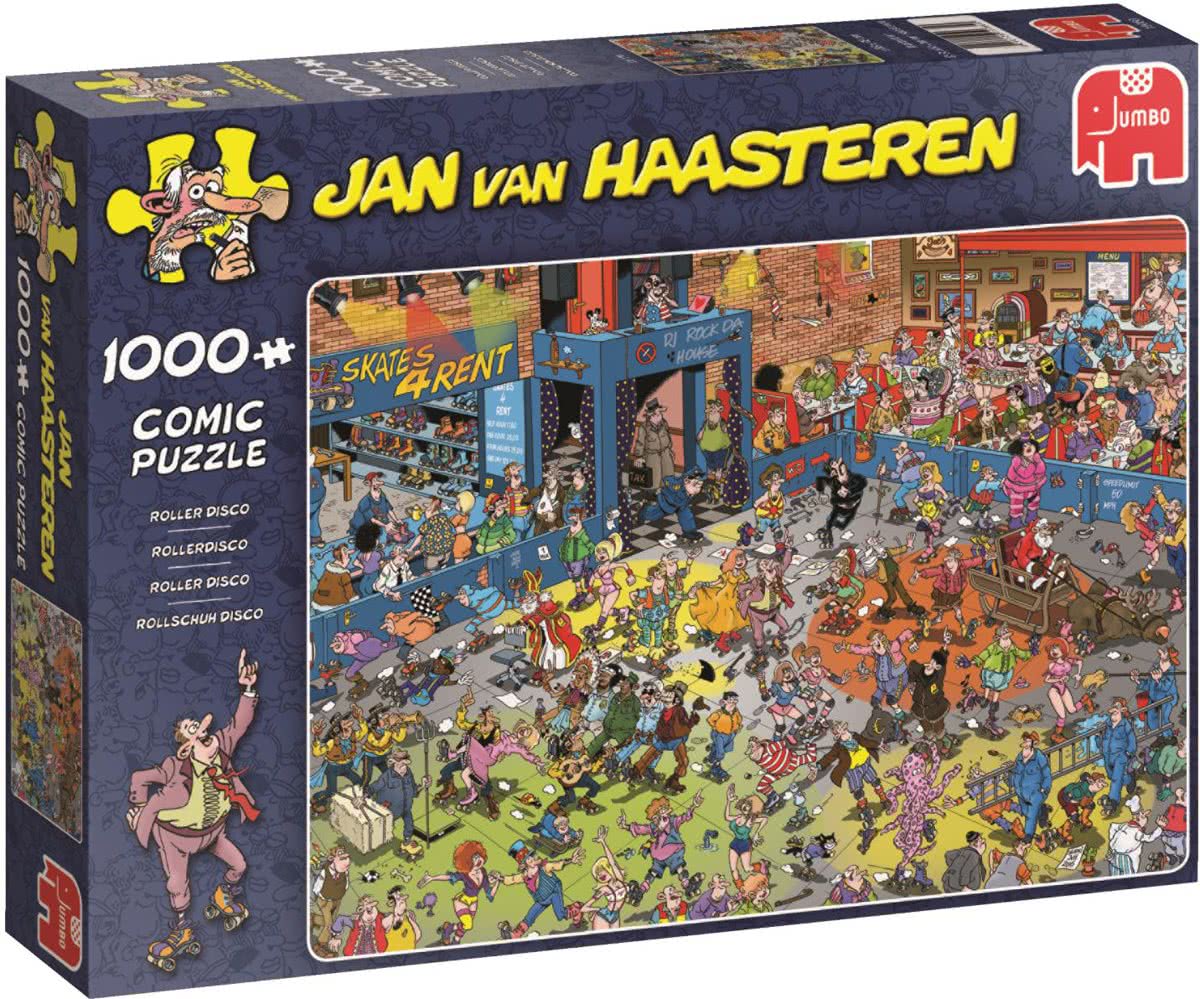 Jan van Haasteren Rollerdisco - Puzzel 1000 stukjes