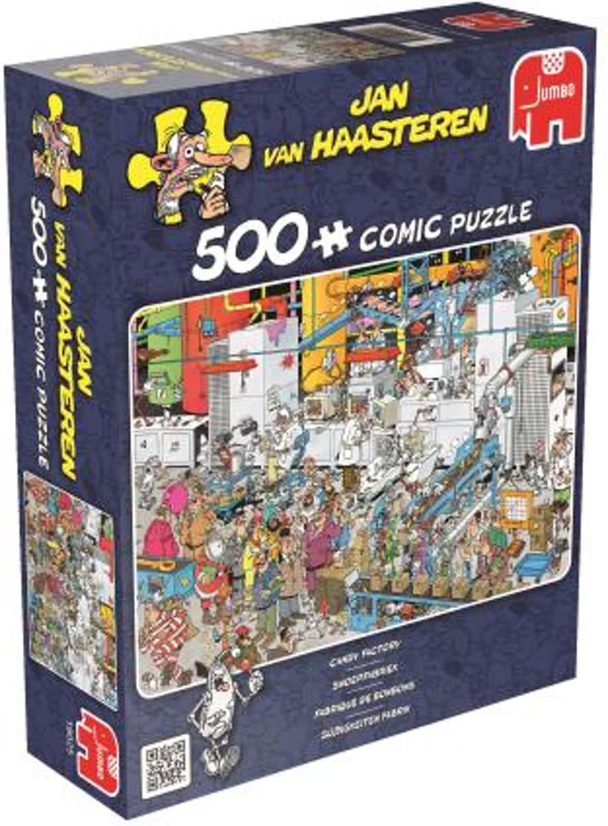 Jan van Haasteren Snoepfabriek - Puzzel 500 stukjes