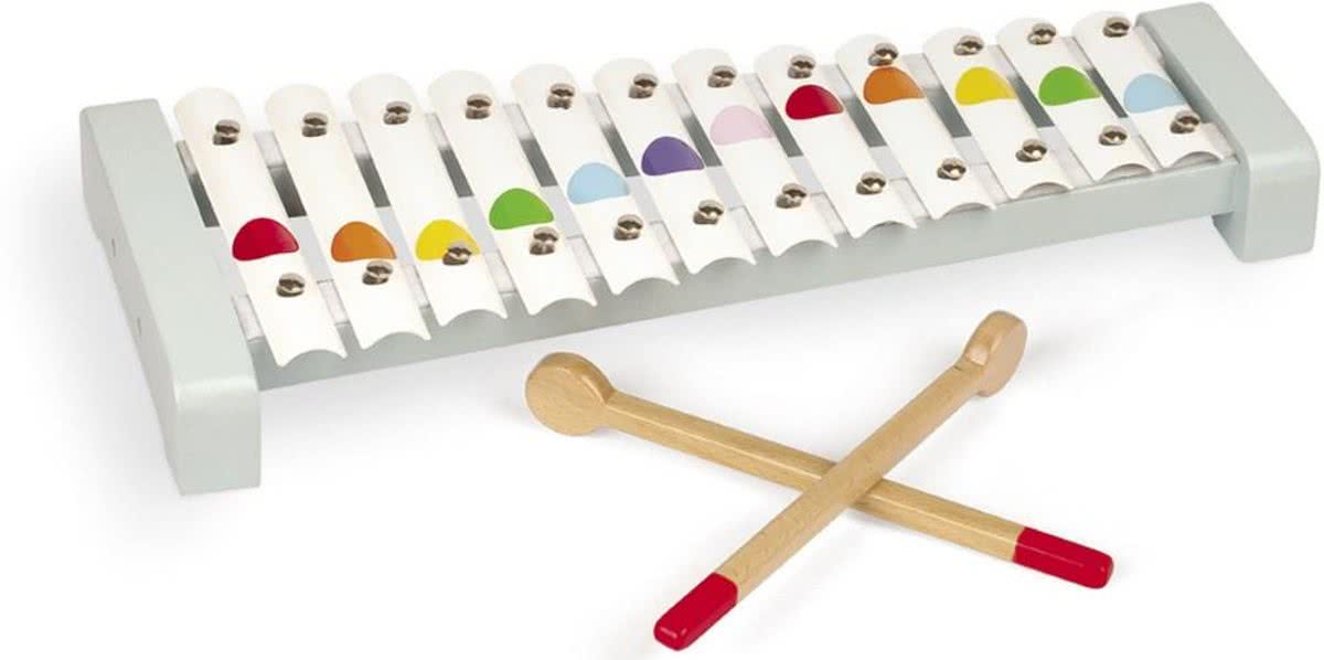 Janod Confetti Xylofoon - 12 Toetsen