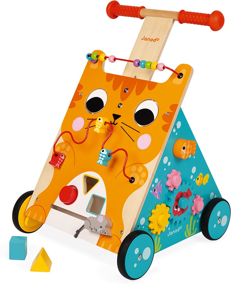   Duwkar met activiteiten Kat