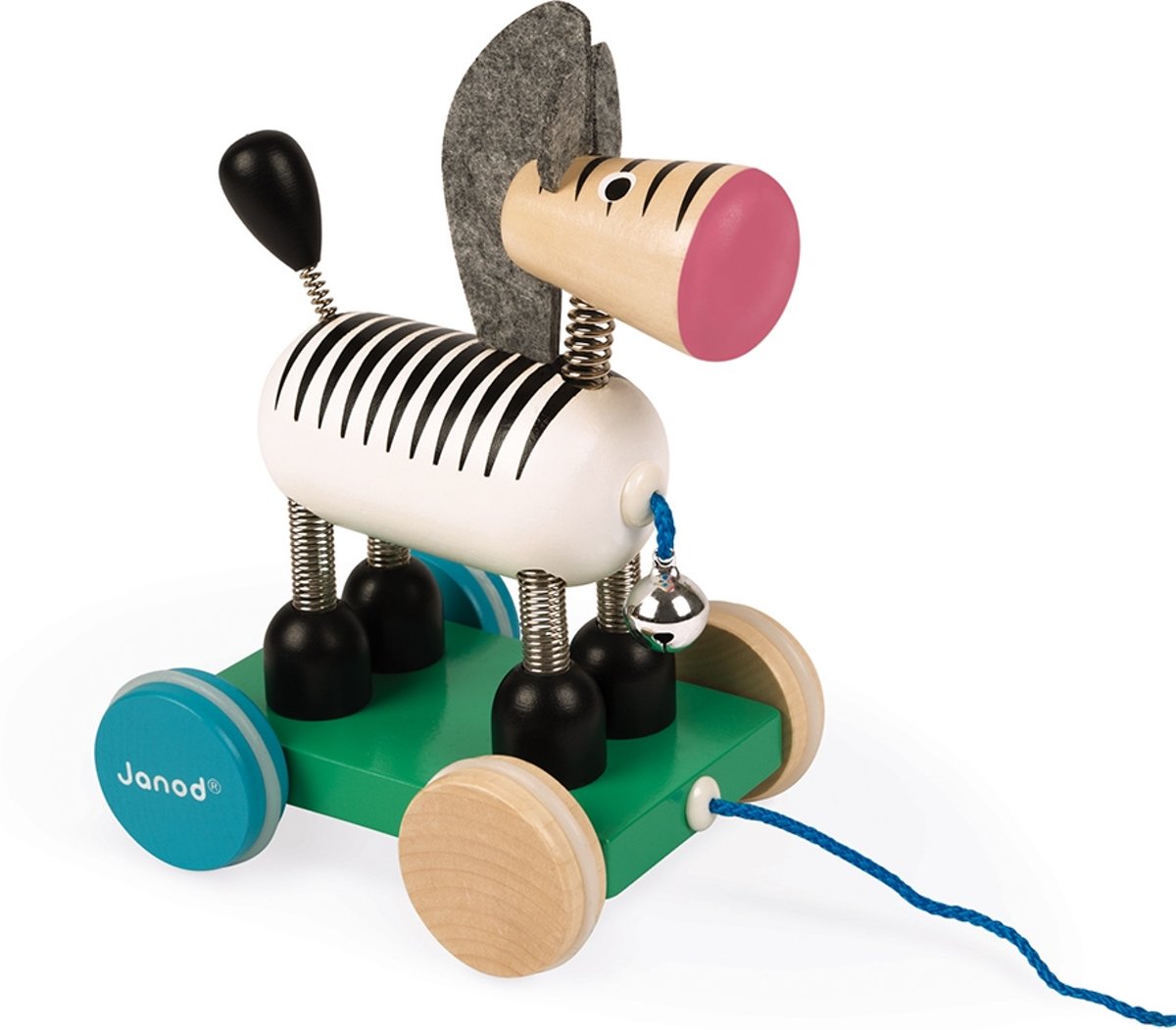 Janod Zigolos - Trekfiguur zebra