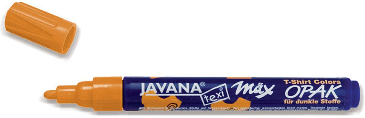   Texi Max - Oranje textiel stift - 2 - 4 mm punt