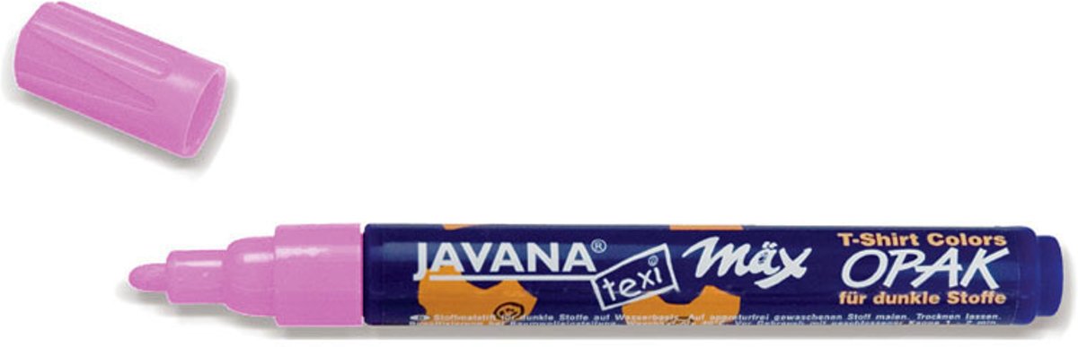   Texi Max - Roze textiel stift - 2 - 4 mm punt